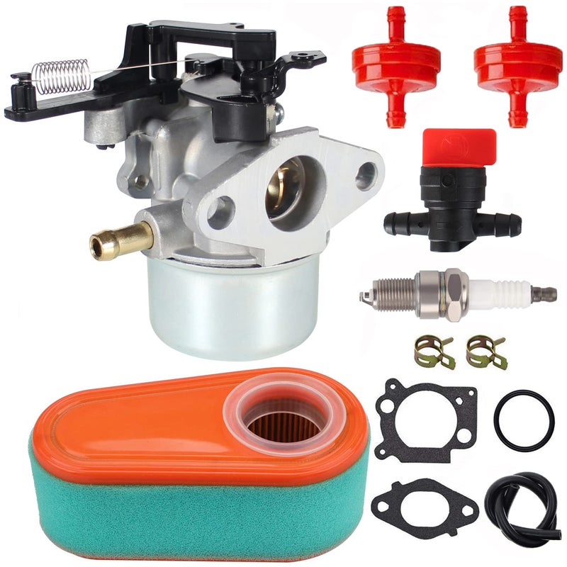 Pro Chaser 591137 Carburetor Compatible with Briggs and Stratton 591597 216852 590780 593380 591137 110P02 110P05 8.75 875 series 190cc Engine Fits Troy-Bilt 020568 020676 8.5 850ex Pressure Washer - Image 1